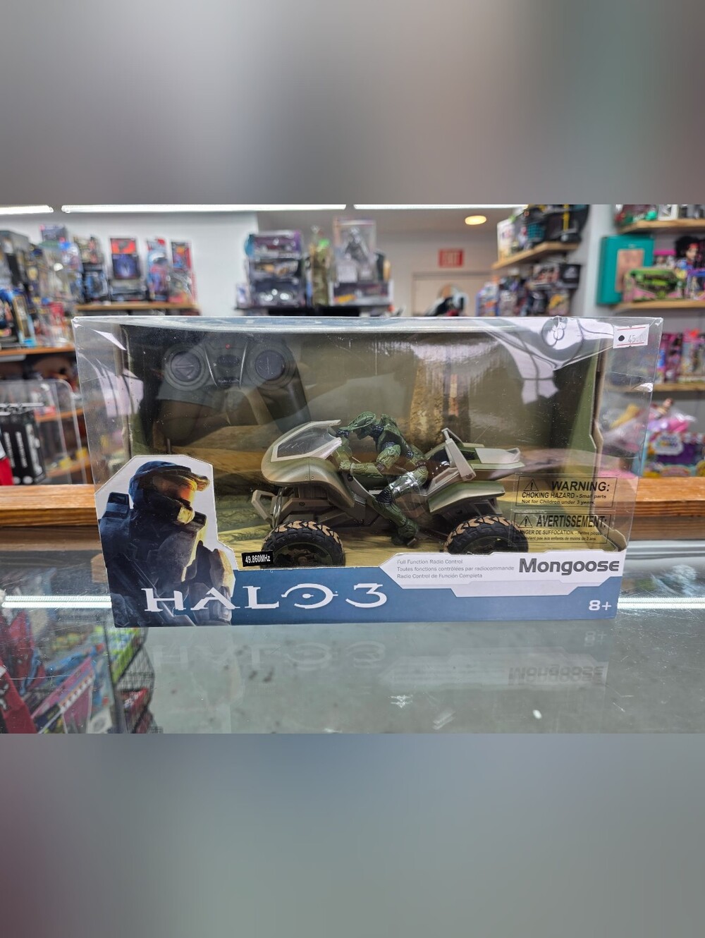 Halo 3 Remote Controlled Mongoose with Master Chief - New in Box